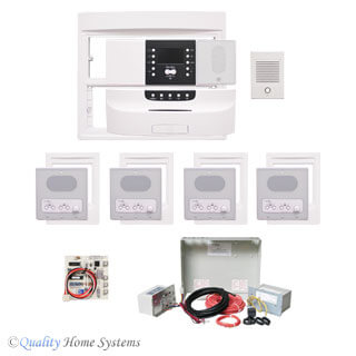 DMC3-4 4-Room Retrofit Intercom Kit with CD/MP3 Plyr