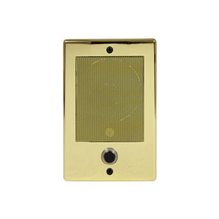 Intercom Door Station Bright Brass