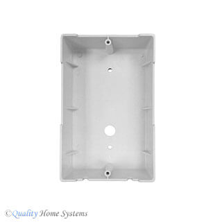 Surface Mount Box for Door Speaker White