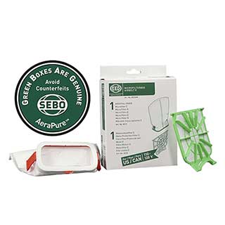 Sebo 8322AM Filter Set for E Series