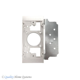 Mounting Bracket with Metal Flange