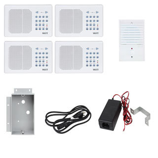 System One Intercom System Kit 4-Room