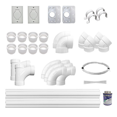 Universal  2-Inlet Low Voltage Installation Kit