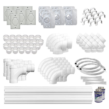 Universal  7-Inlet Low Voltage Installation Kit