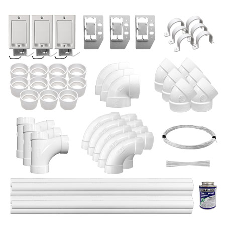 Universal  3-Inlet Electric Installation Kit