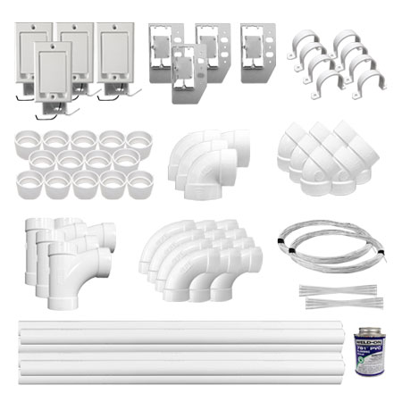 Universal  4-Inlet Electric Installation Kit