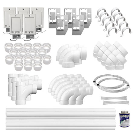 Universal  5-Inlet Electric Installation Kit