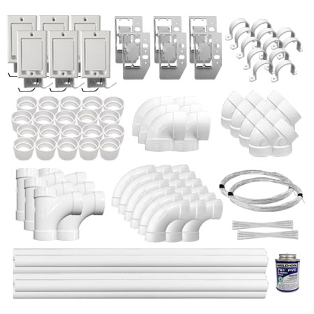 Universal  6-Inlet Electric Installation Kit