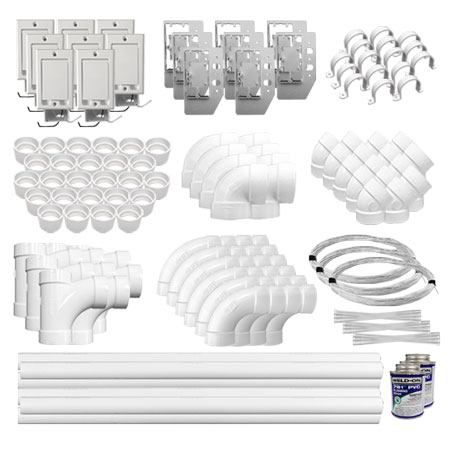 Universal  8-Inlet Electric Installation Kit